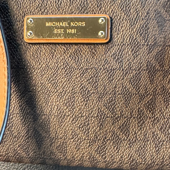 Michael Kors Dark Brown Wristlet - Picture 3 of 9